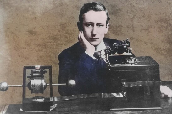 Guglielmo Marconi (Imagen de archivo)
